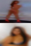 Red naked woman