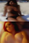 Naked woman asses