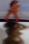 Woman pussy pom
